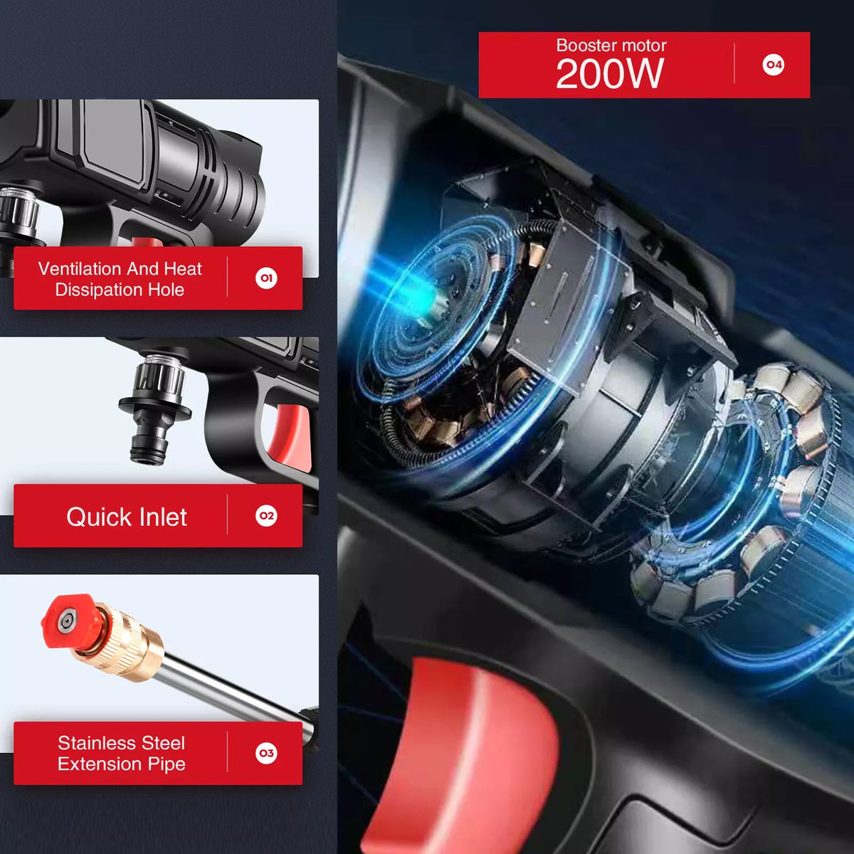 Cordless ProWash Portable Car Wash System