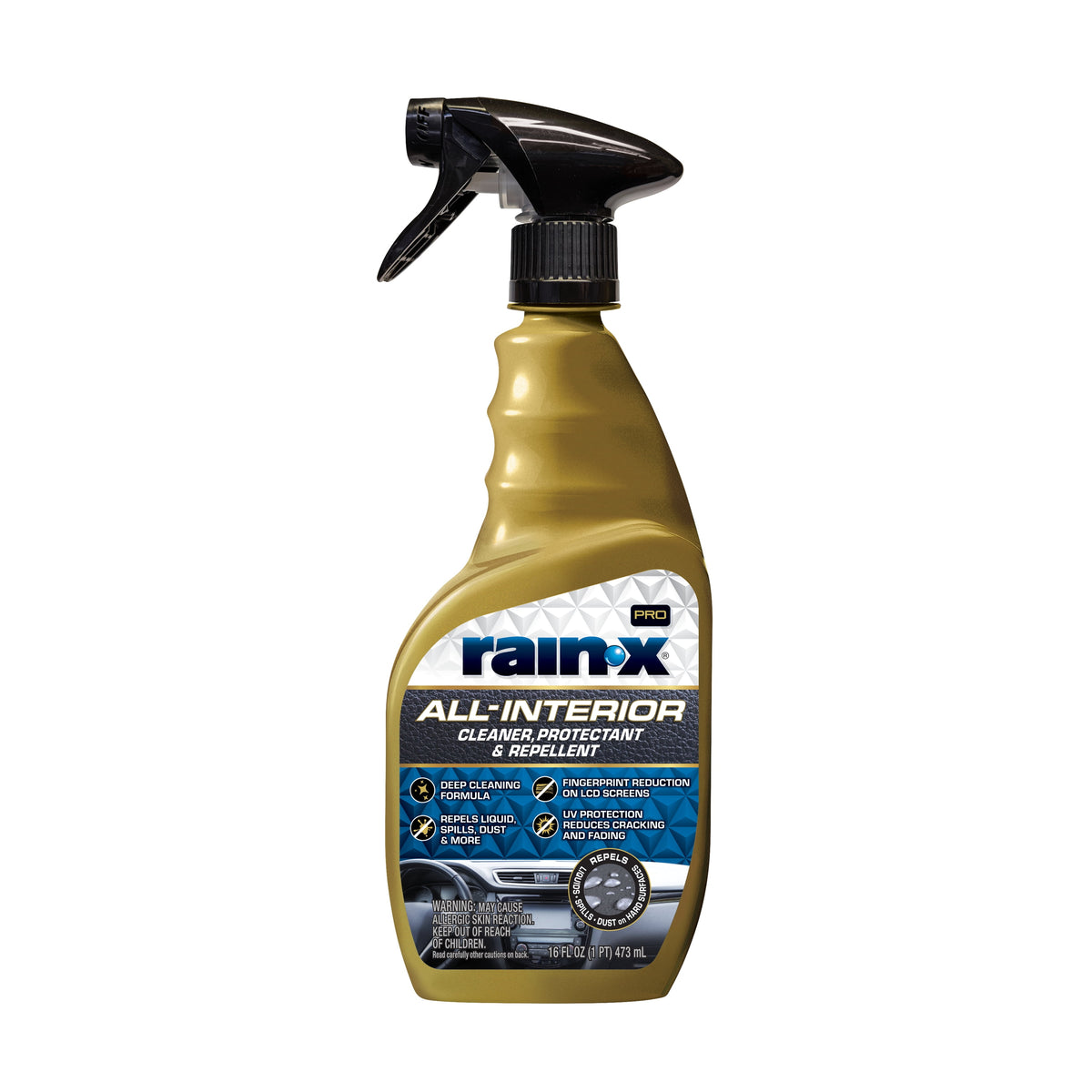 Rain-X Pro All-Interior Cleaner & Protectant – 16 oz