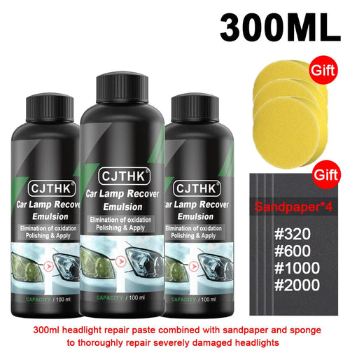 Headlight Restoration & Clarity Kit